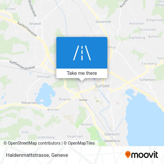 Haldenmattstrasse map