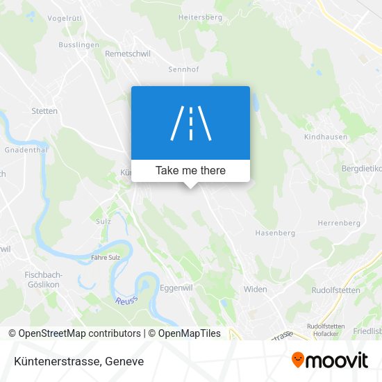 Küntenerstrasse map