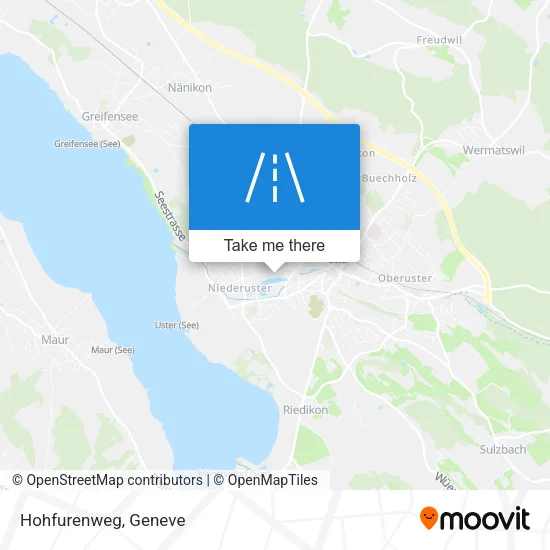 Hohfurenweg map