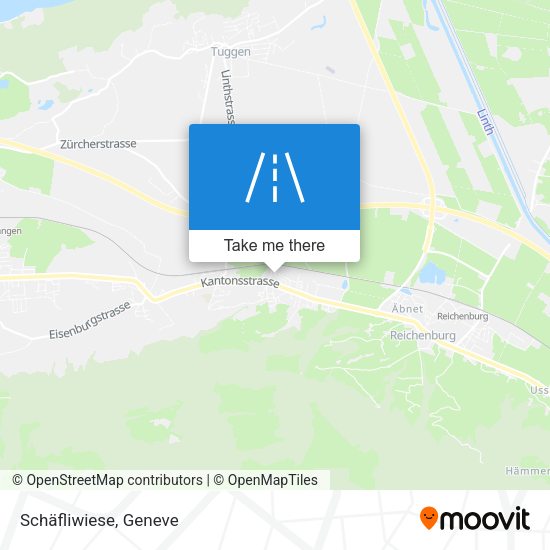 Schäfliwiese map