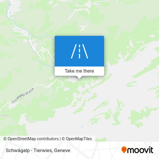 Schwägalp - Tierwies map