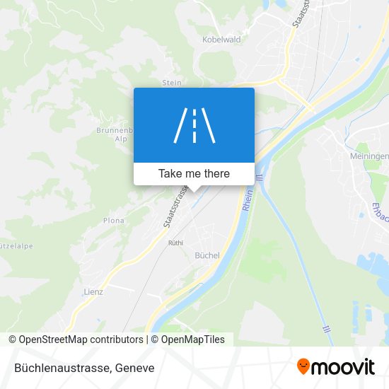 Büchlenaustrasse map