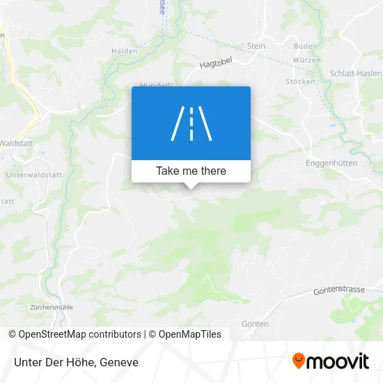 Unter Der Höhe map
