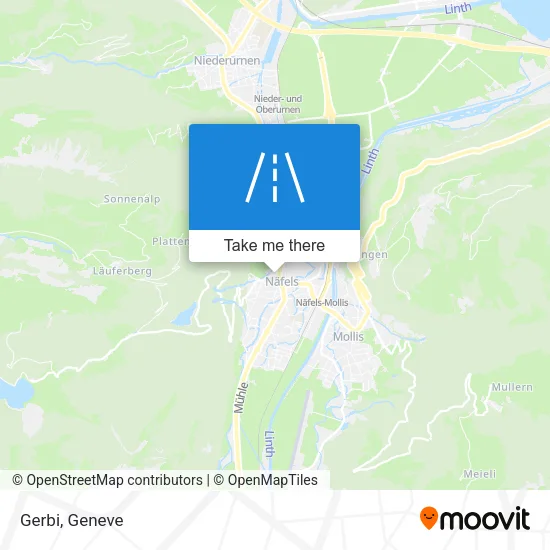 Gerbi map