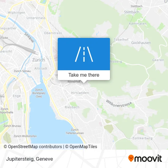 Jupitersteig map