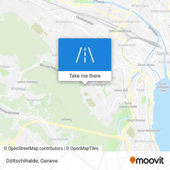 Döltschihalde map