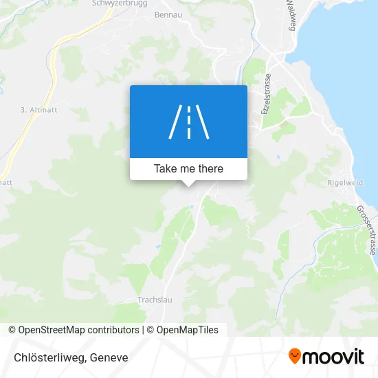 Chlösterliweg map