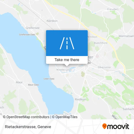 Rietackerstrasse map