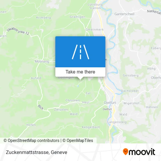 Zuckenmattstrasse map