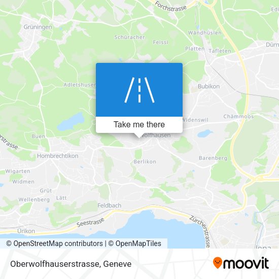 Oberwolfhauserstrasse map