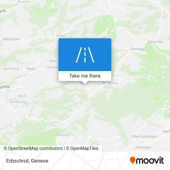 Erbschrut map