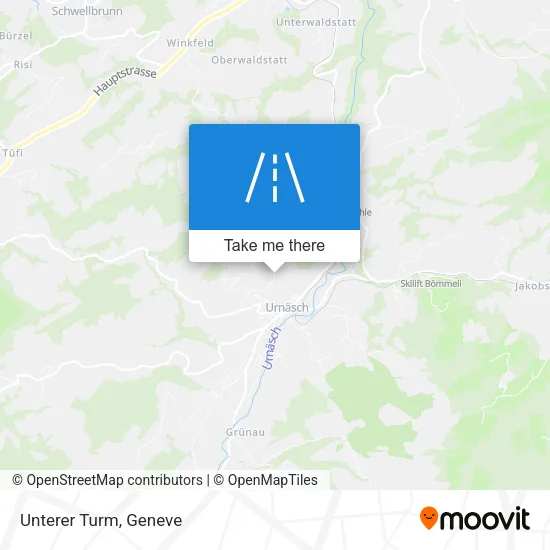 Unterer Turm map