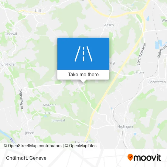 Chälmatt map