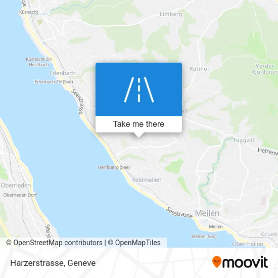Harzerstrasse map