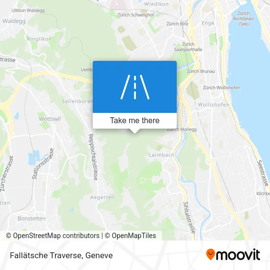 Fallätsche Traverse map