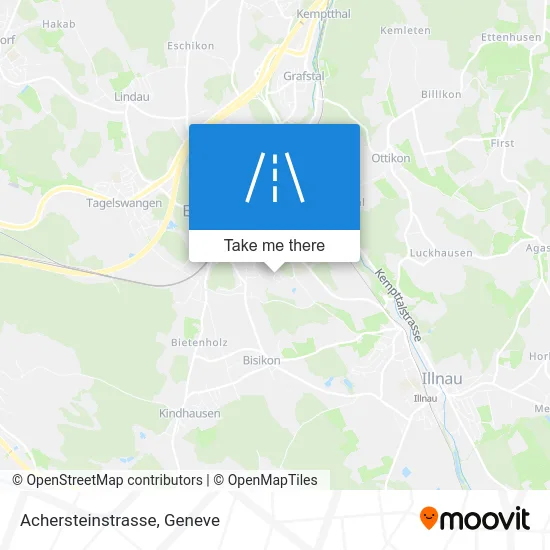 Achersteinstrasse map