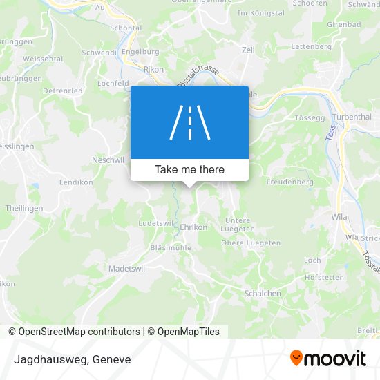 Jagdhausweg map