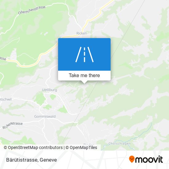 Bärütistrasse map