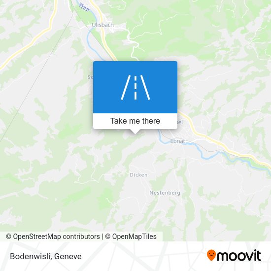 Bodenwisli map