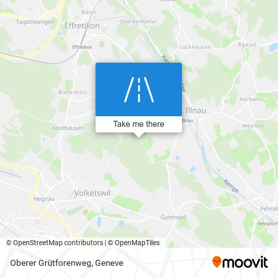 Oberer Grütforenweg plan