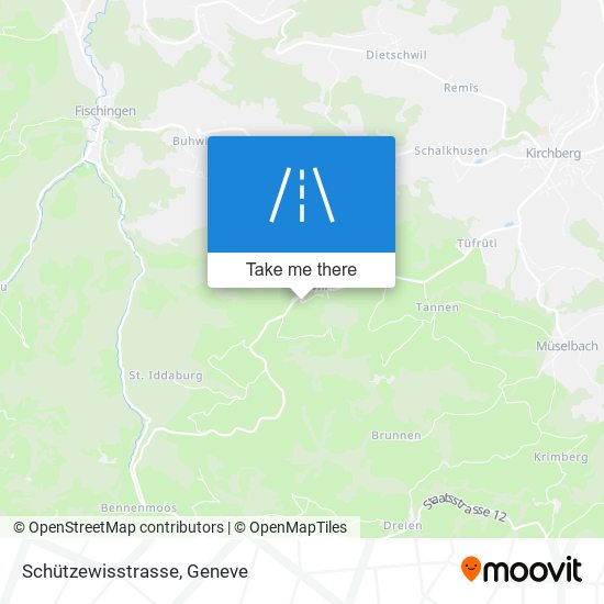 Schützewisstrasse map