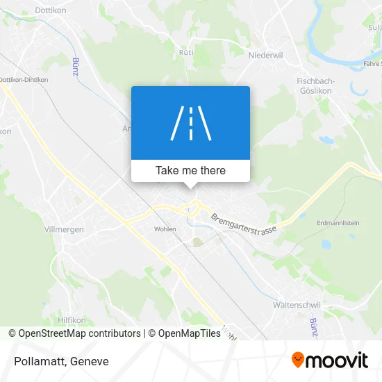 Pollamatt map