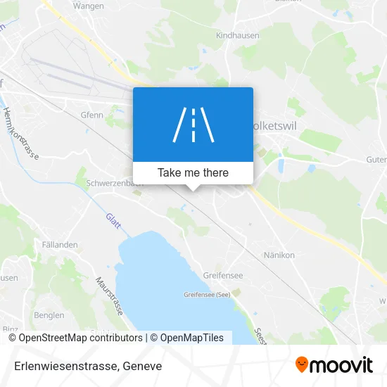 Erlenwiesenstrasse map