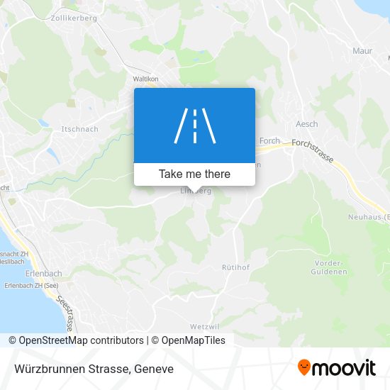 Würzbrunnen Strasse map