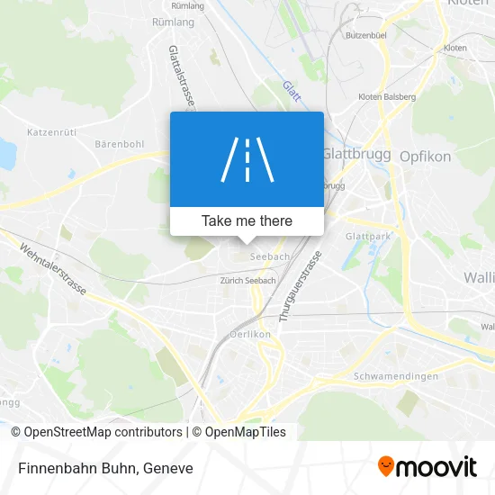 Finnenbahn Buhn map