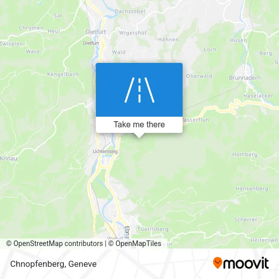 Chnopfenberg map