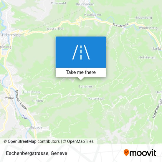 Eschenbergstrasse map