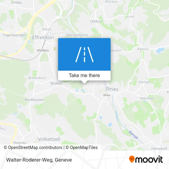 Walter-Roderer-Weg map