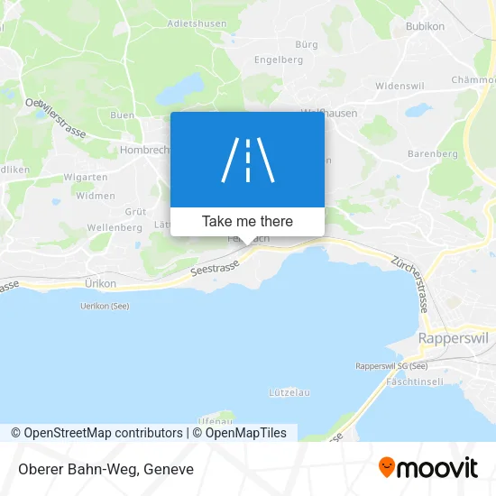 Oberer Bahn-Weg map
