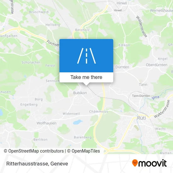 Ritterhausstrasse map