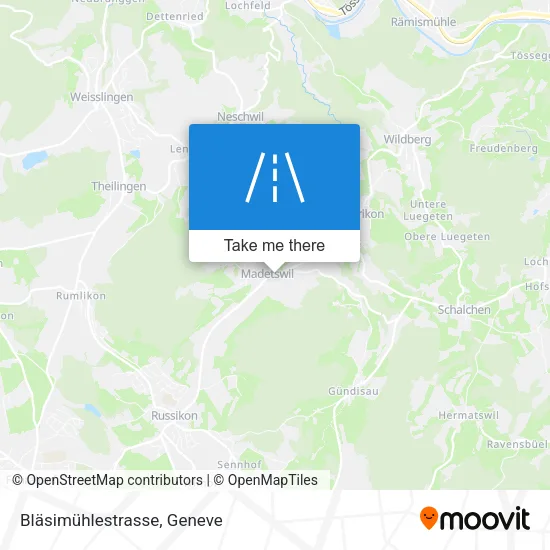 Bläsimühlestrasse map