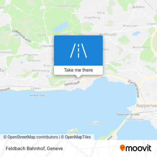 Feldbach Bahnhof map
