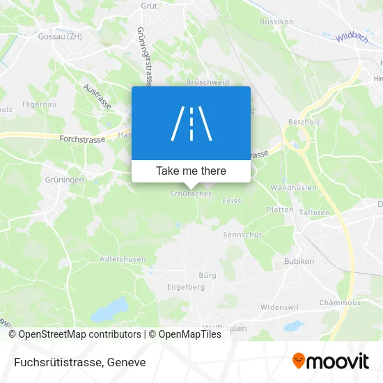 Fuchsrütistrasse map