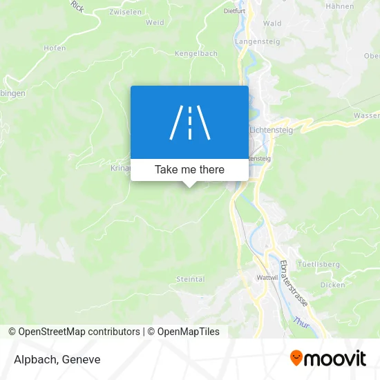 Alpbach map
