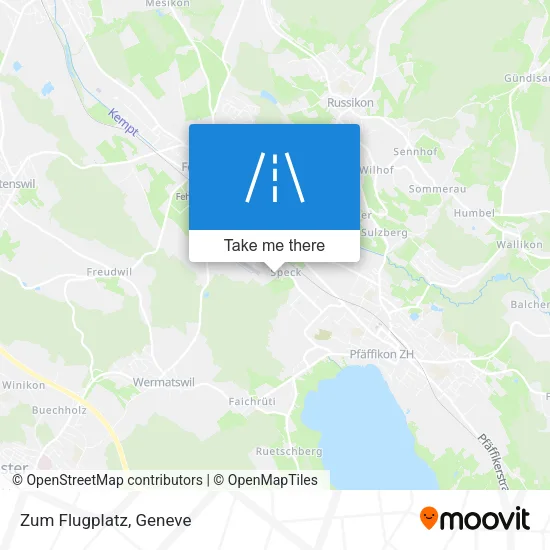 Zum Flugplatz map
