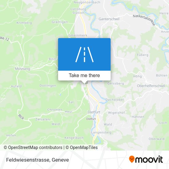 Feldwiesenstrasse map