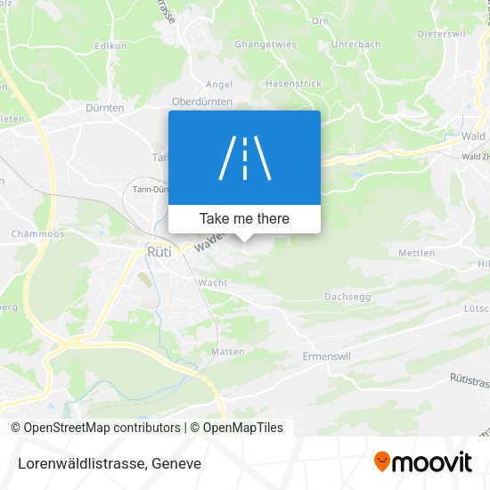Lorenwäldlistrasse map