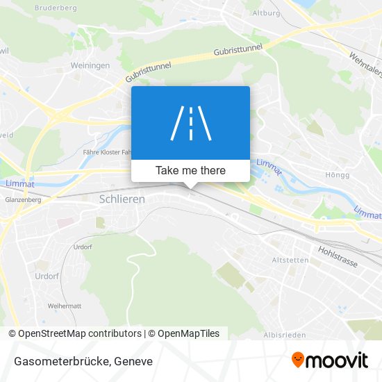 Gasometerbrücke map