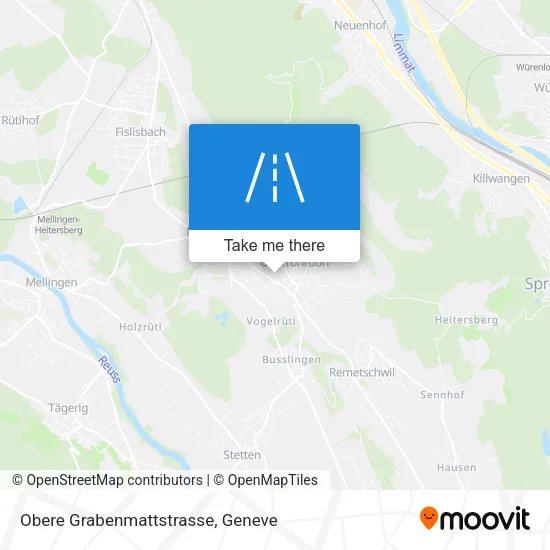 Obere Grabenmattstrasse map