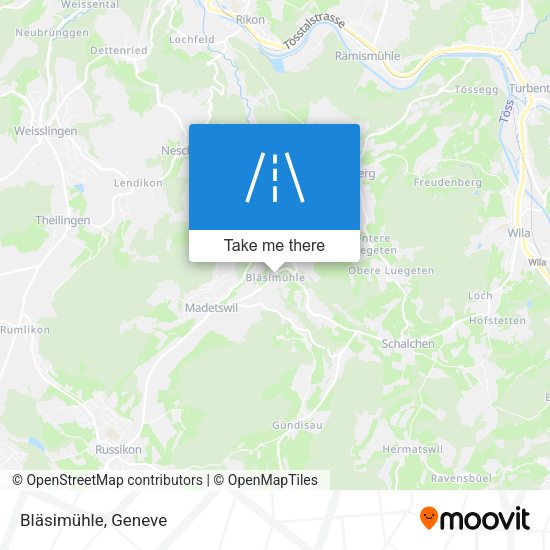 Bläsimühle map