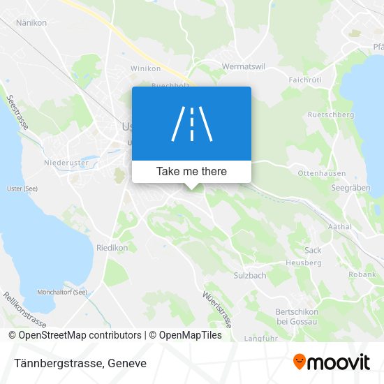 Tännbergstrasse map