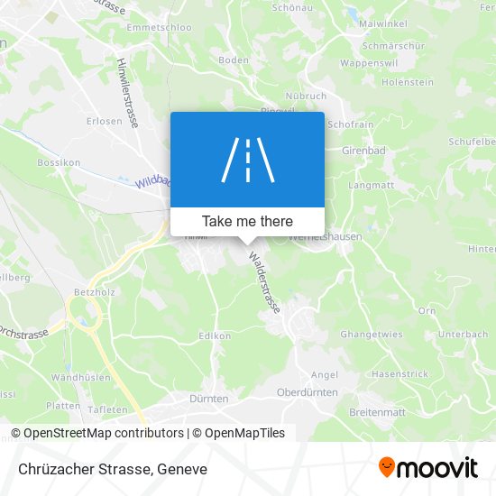 Chrüzacher Strasse map