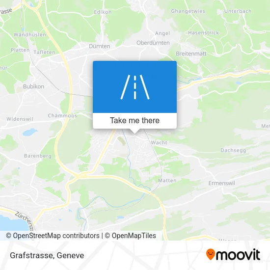 Grafstrasse map