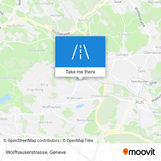 Wolfhauserstrasse map
