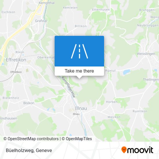 Büelholzweg map