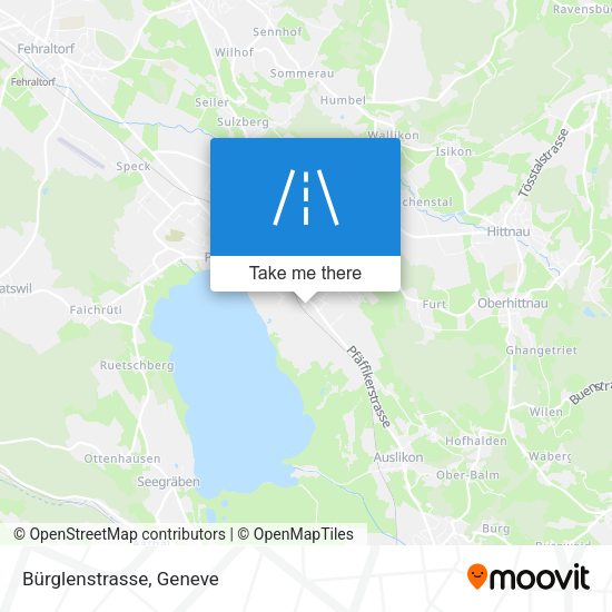 Bürglenstrasse map